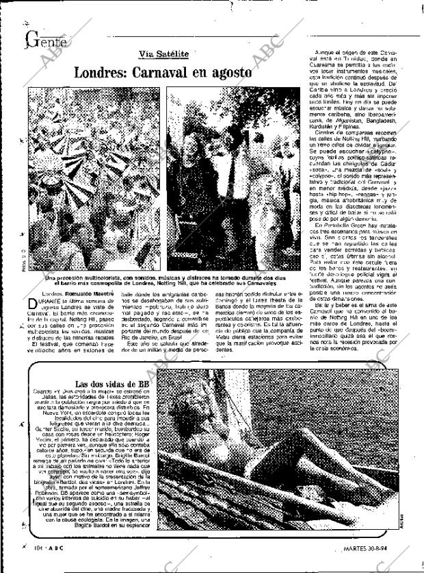 ABC MADRID 30-08-1994 página 104
