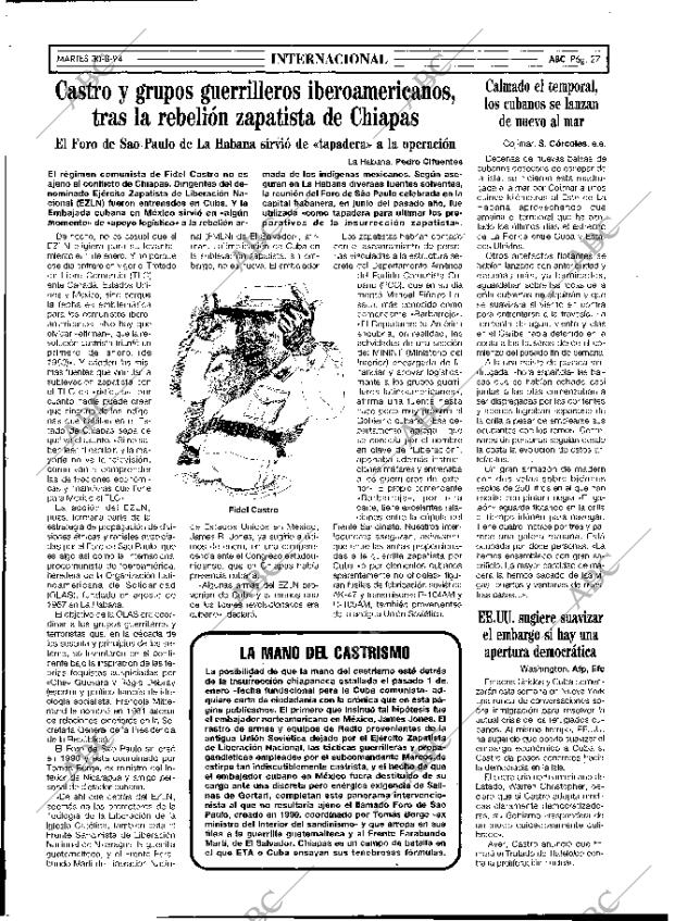 ABC MADRID 30-08-1994 página 27