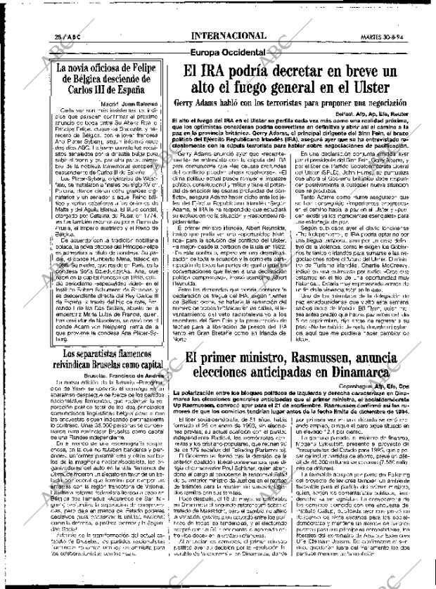 ABC MADRID 30-08-1994 página 28