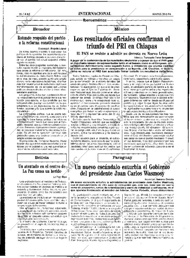 ABC MADRID 30-08-1994 página 32