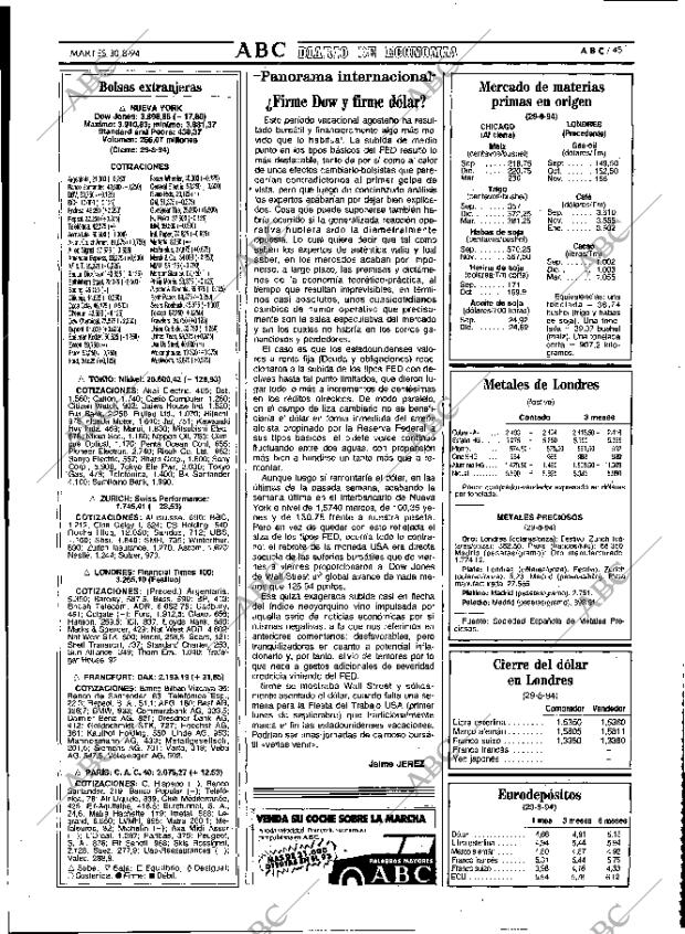 ABC MADRID 30-08-1994 página 45