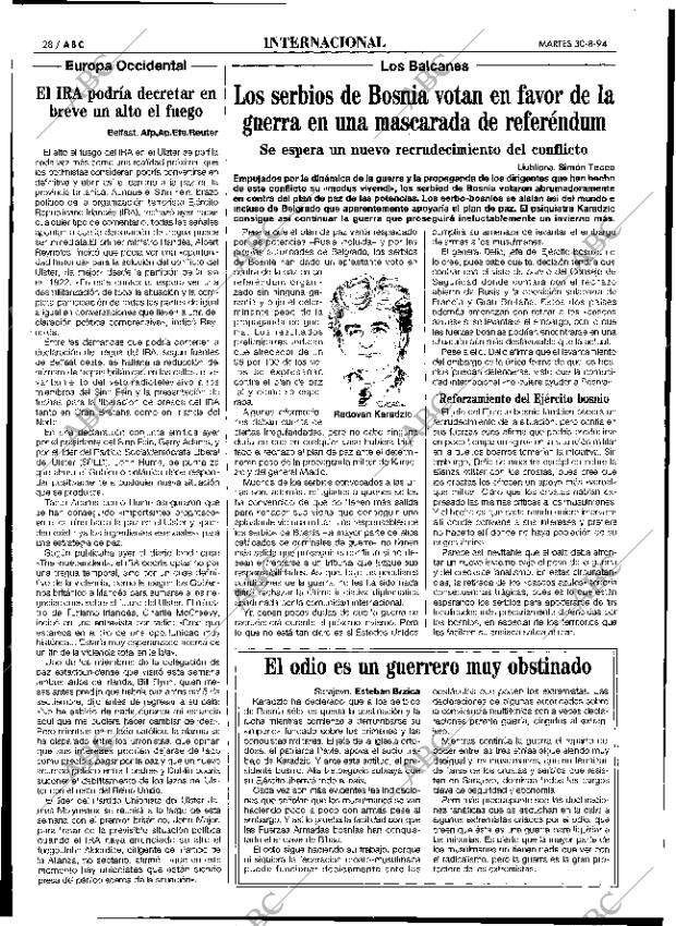 ABC SEVILLA 30-08-1994 página 28
