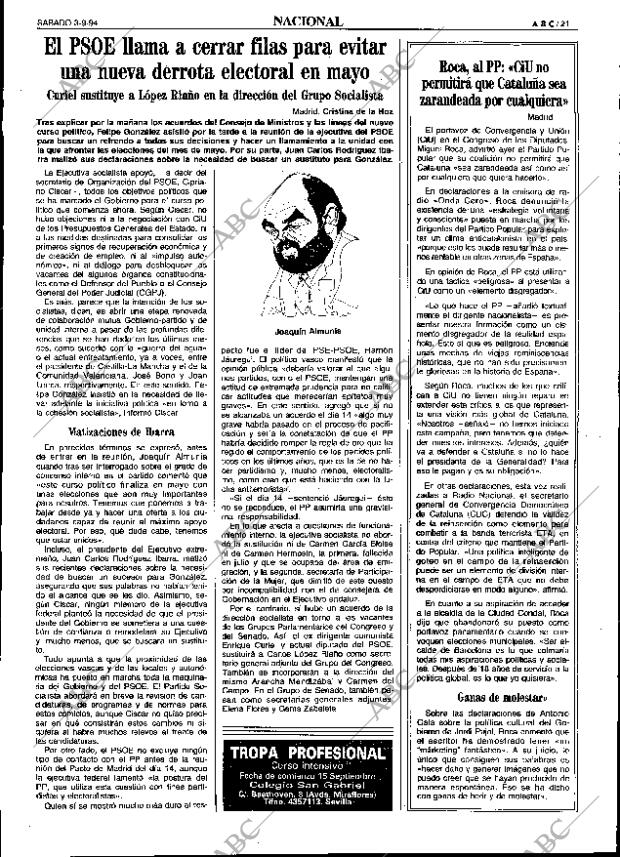 ABC SEVILLA 03-09-1994 página 21