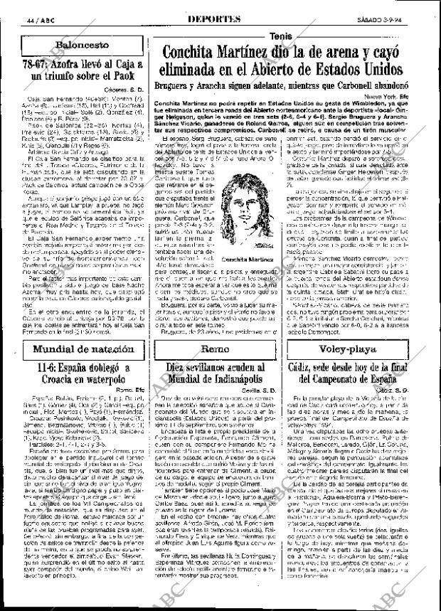 ABC SEVILLA 03-09-1994 página 44