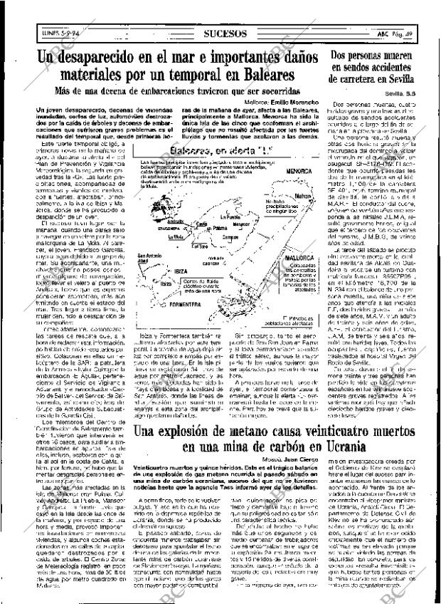 ABC SEVILLA 05-09-1994 página 49