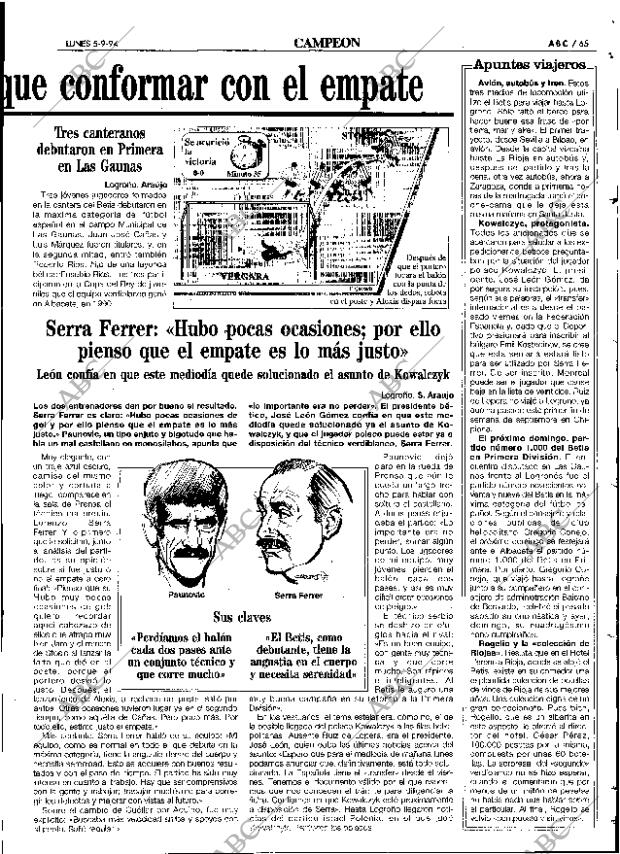 ABC SEVILLA 05-09-1994 página 65