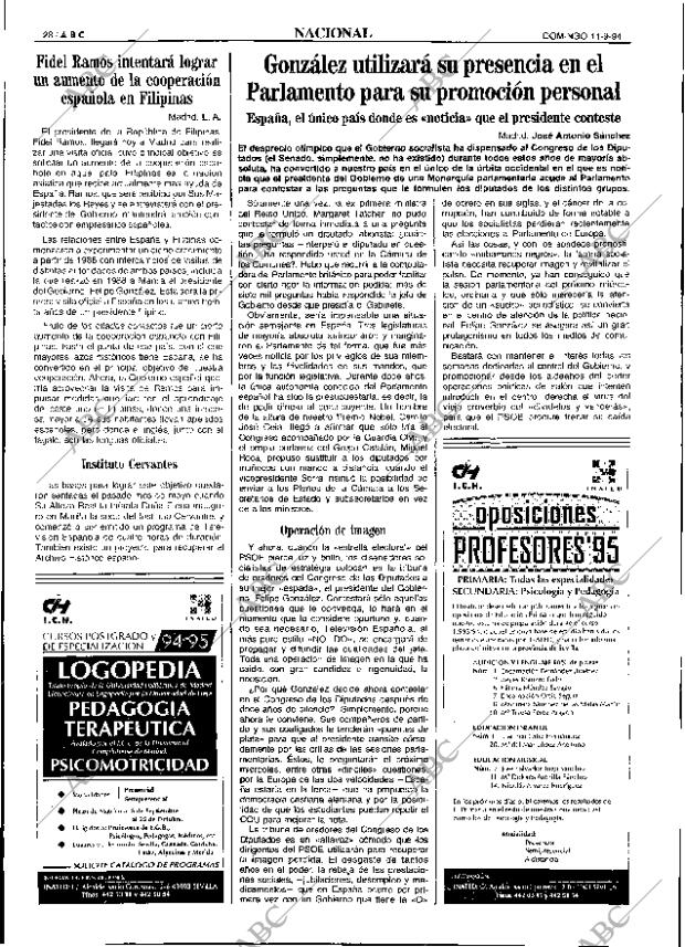 ABC SEVILLA 11-09-1994 página 28
