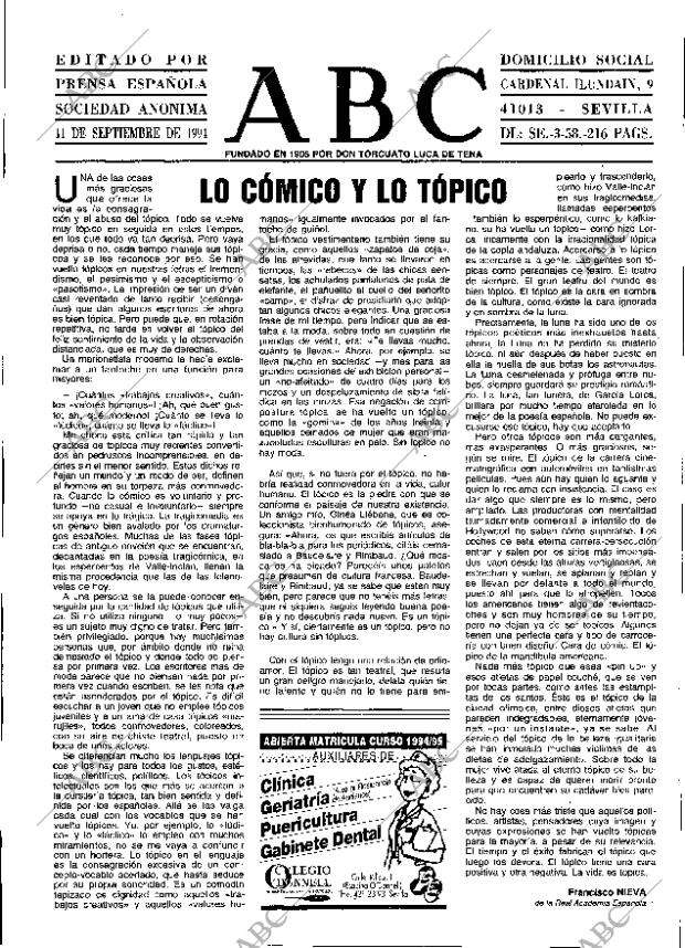 ABC SEVILLA 11-09-1994 página 3