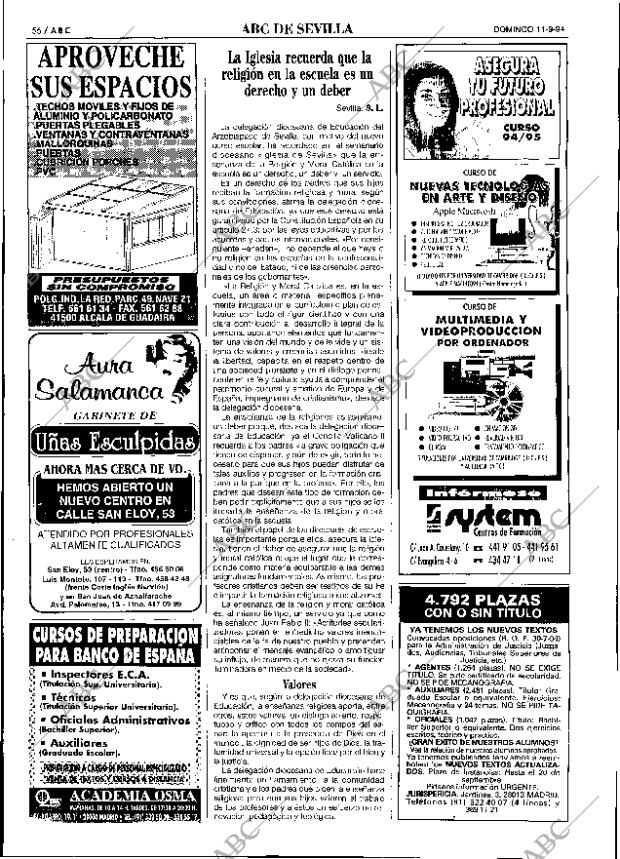 ABC SEVILLA 11-09-1994 página 56