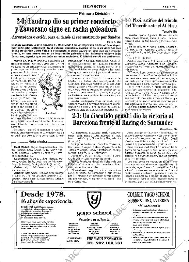 ABC SEVILLA 11-09-1994 página 69