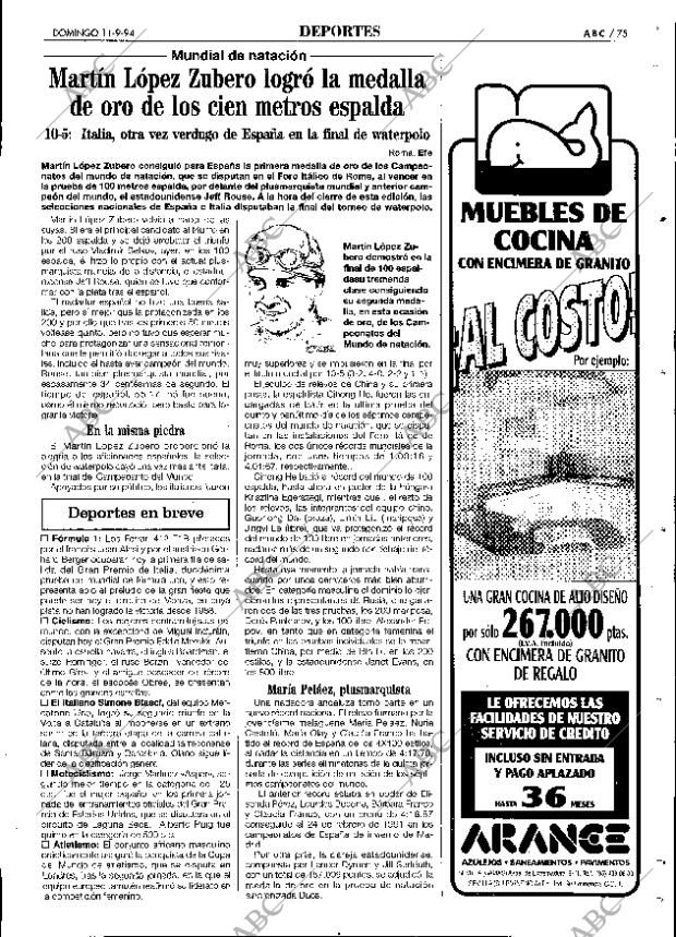 ABC SEVILLA 11-09-1994 página 75