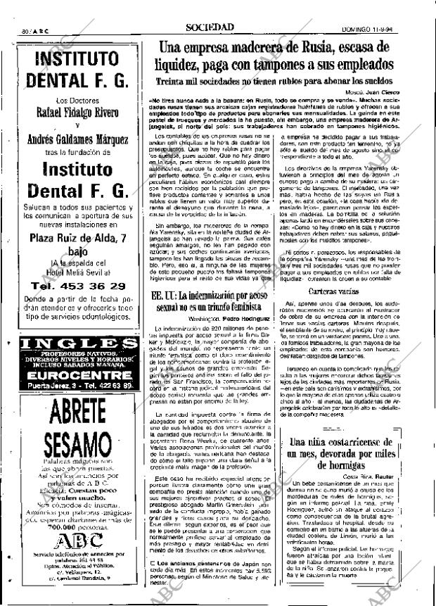 ABC SEVILLA 11-09-1994 página 80