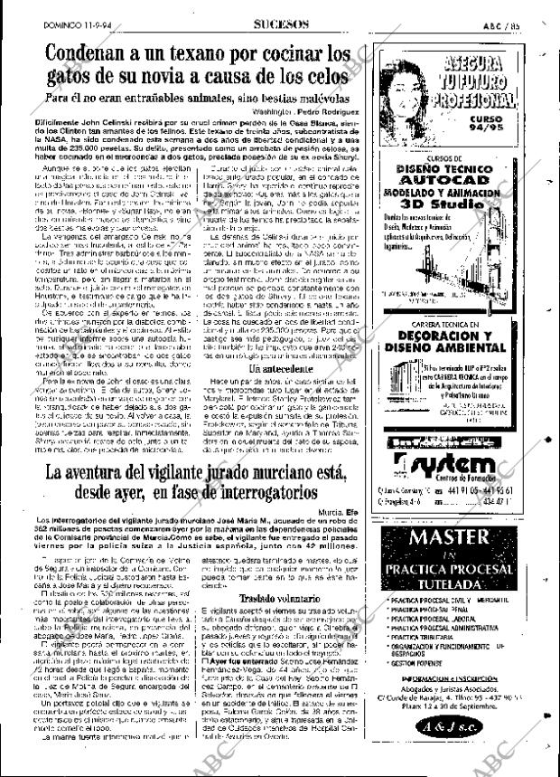 ABC SEVILLA 11-09-1994 página 85