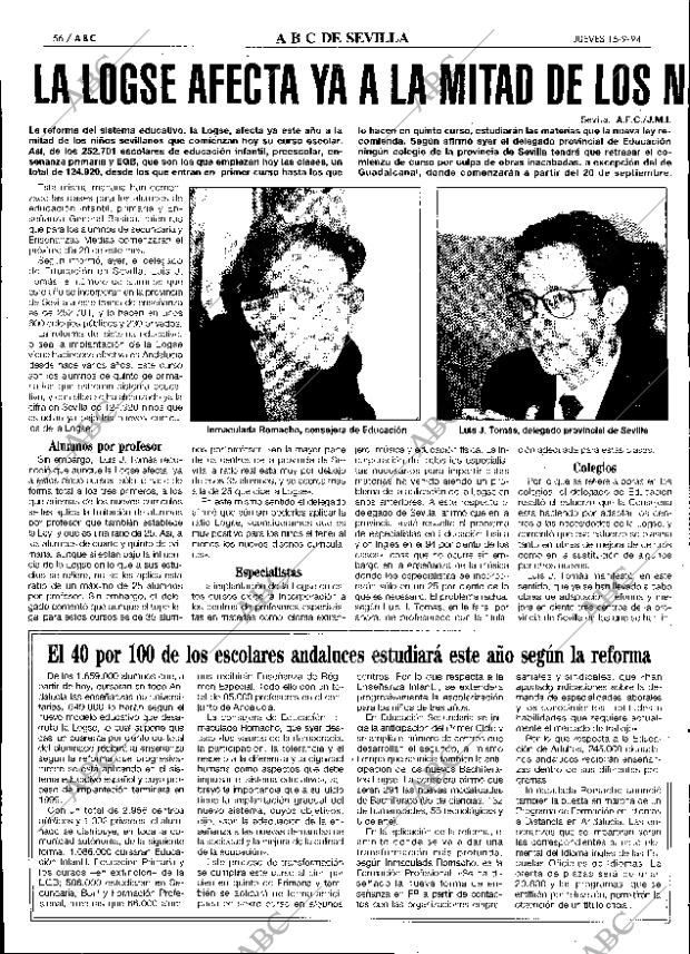 ABC SEVILLA 15-09-1994 página 56