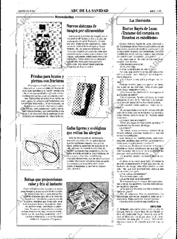 ABC MADRID 22-09-1994 página 65