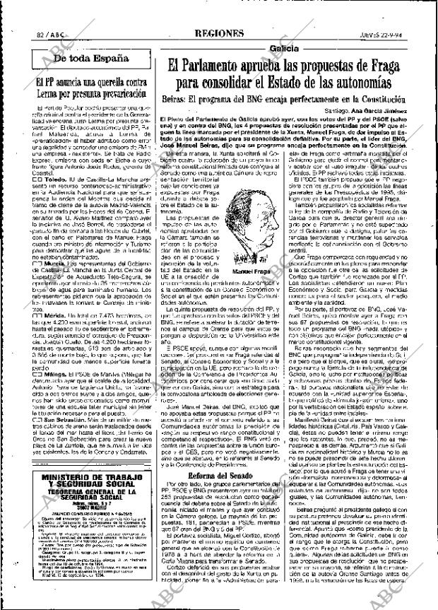 ABC MADRID 22-09-1994 página 82