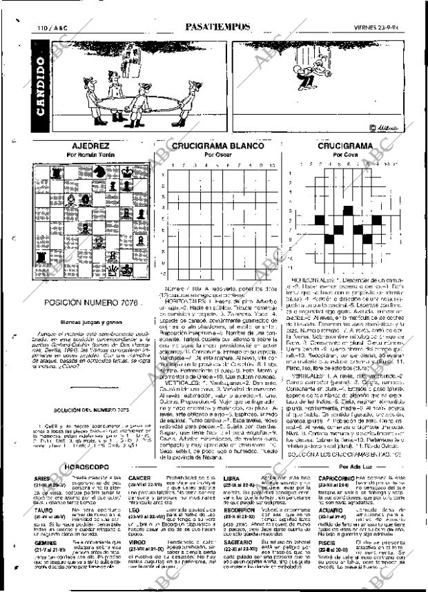 ABC SEVILLA 23-09-1994 página 110