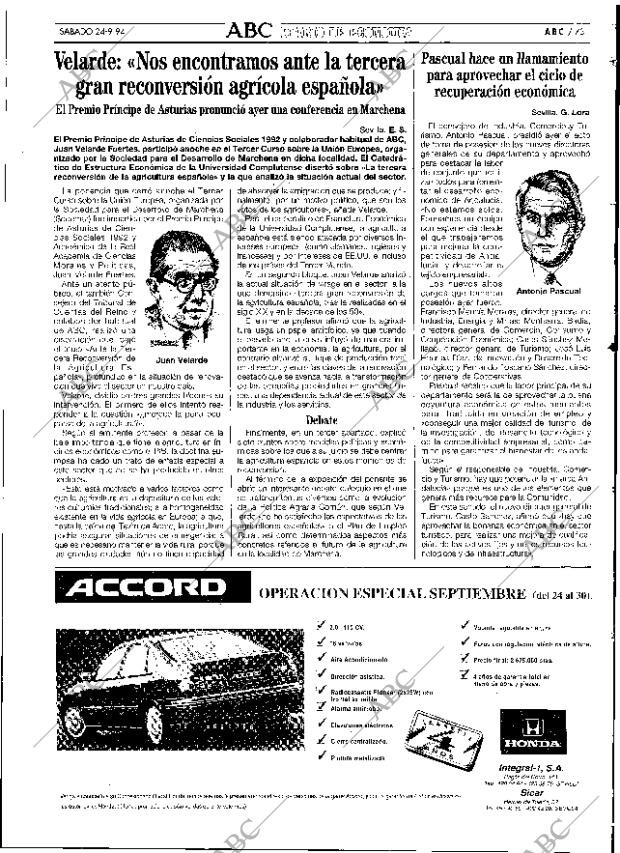 ABC SEVILLA 24-09-1994 página 73