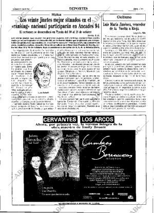 ABC SEVILLA 24-09-1994 página 91