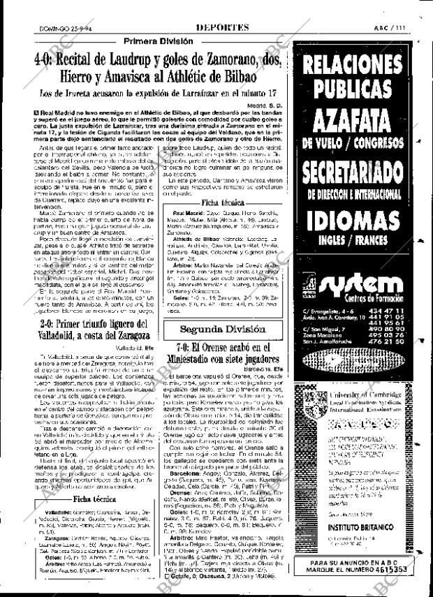 ABC SEVILLA 25-09-1994 página 111