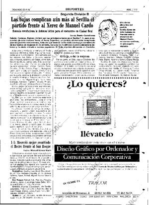 ABC SEVILLA 25-09-1994 página 113