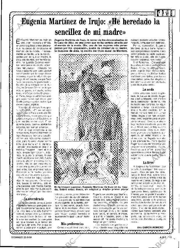 ABC SEVILLA 25-09-1994 página 141