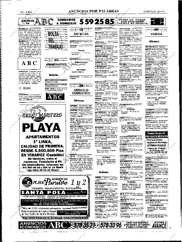 ABC MADRID 28-09-1994 página 128