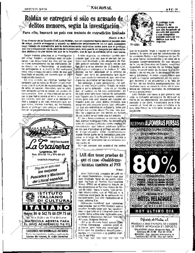 ABC MADRID 28-09-1994 página 29