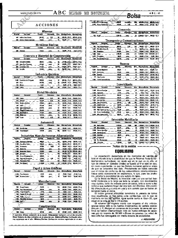 ABC MADRID 28-09-1994 página 49