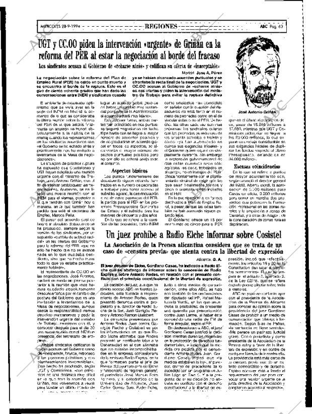 ABC MADRID 28-09-1994 página 63