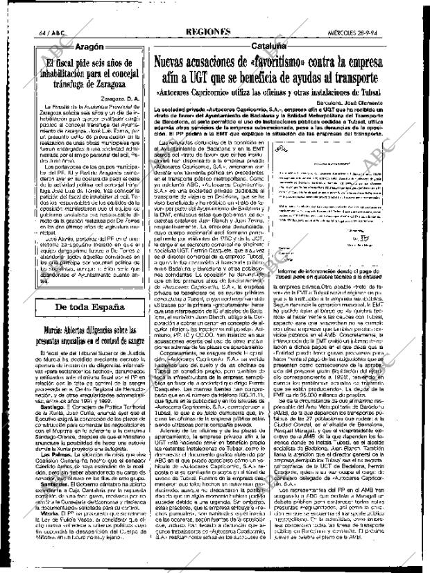 ABC MADRID 28-09-1994 página 64