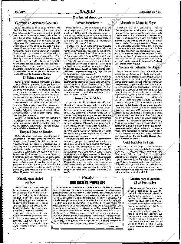 ABC MADRID 28-09-1994 página 66