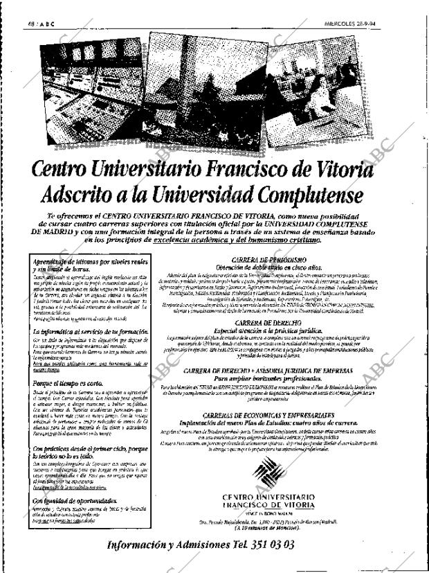 ABC MADRID 28-09-1994 página 68