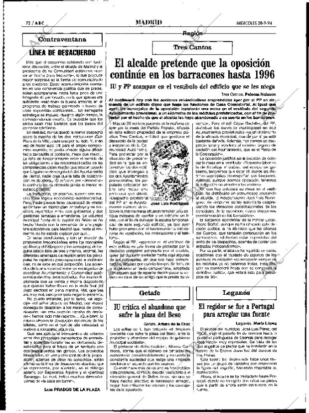 ABC MADRID 28-09-1994 página 72