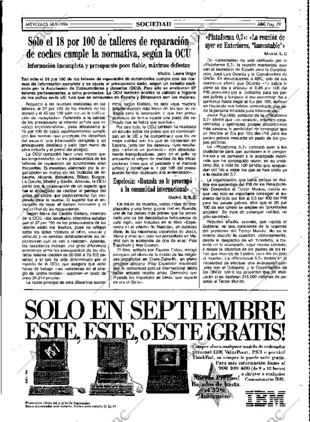 ABC MADRID 28-09-1994 página 79