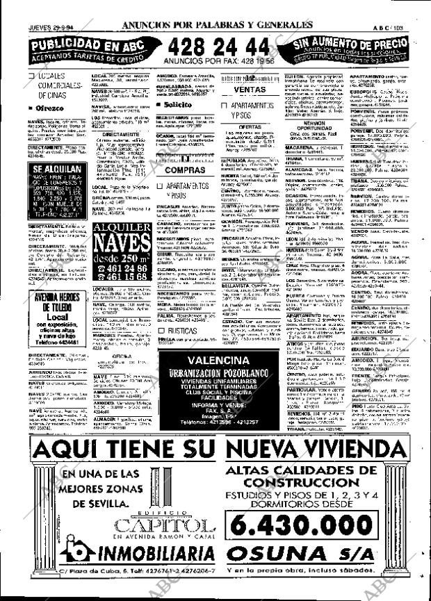 ABC SEVILLA 29-09-1994 página 103