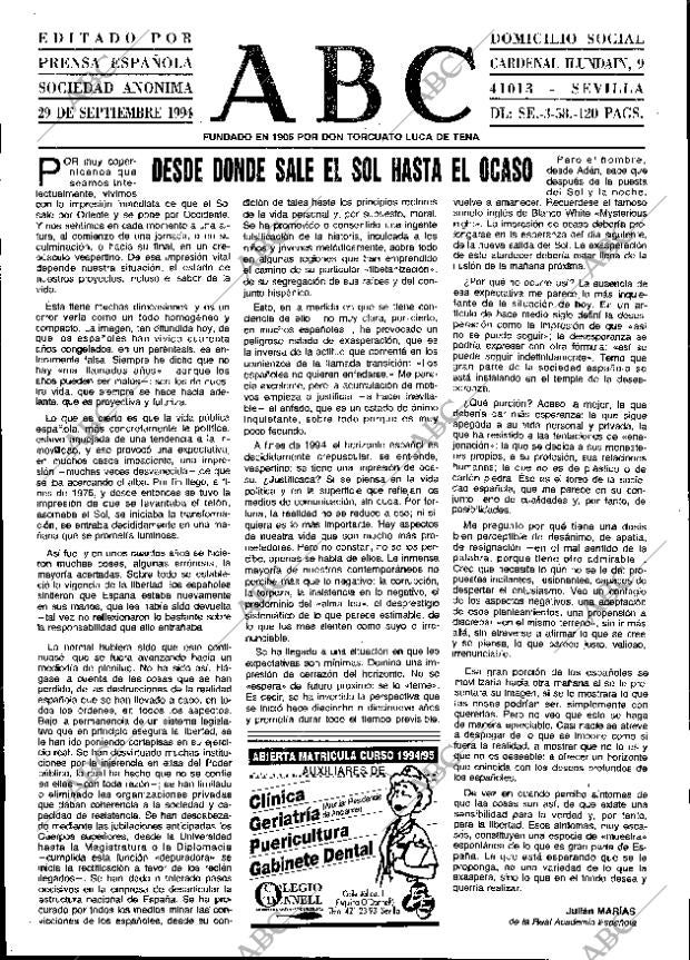 ABC SEVILLA 29-09-1994 página 3