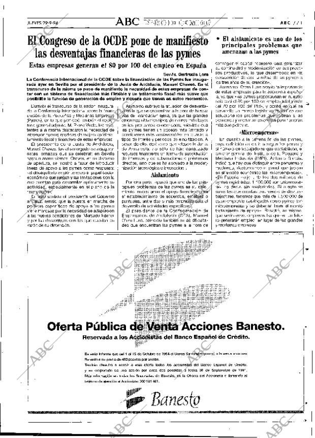 ABC SEVILLA 29-09-1994 página 71