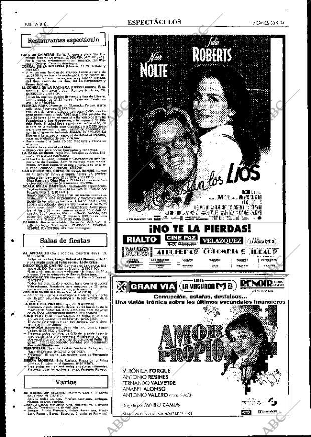 ABC MADRID 30-09-1994 página 100