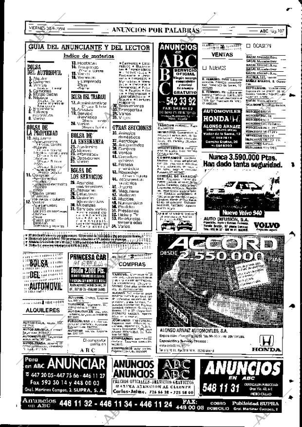 ABC MADRID 30-09-1994 página 107