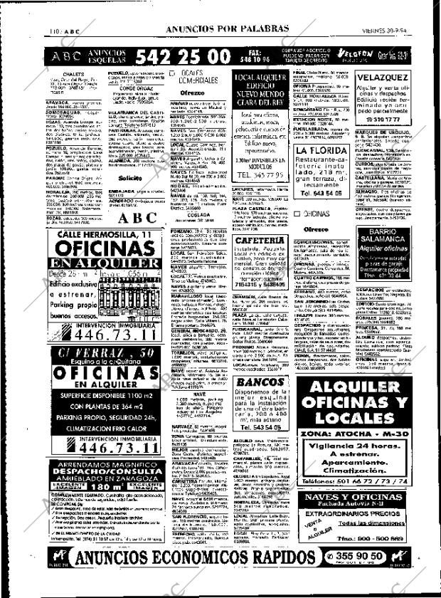 ABC MADRID 30-09-1994 página 110