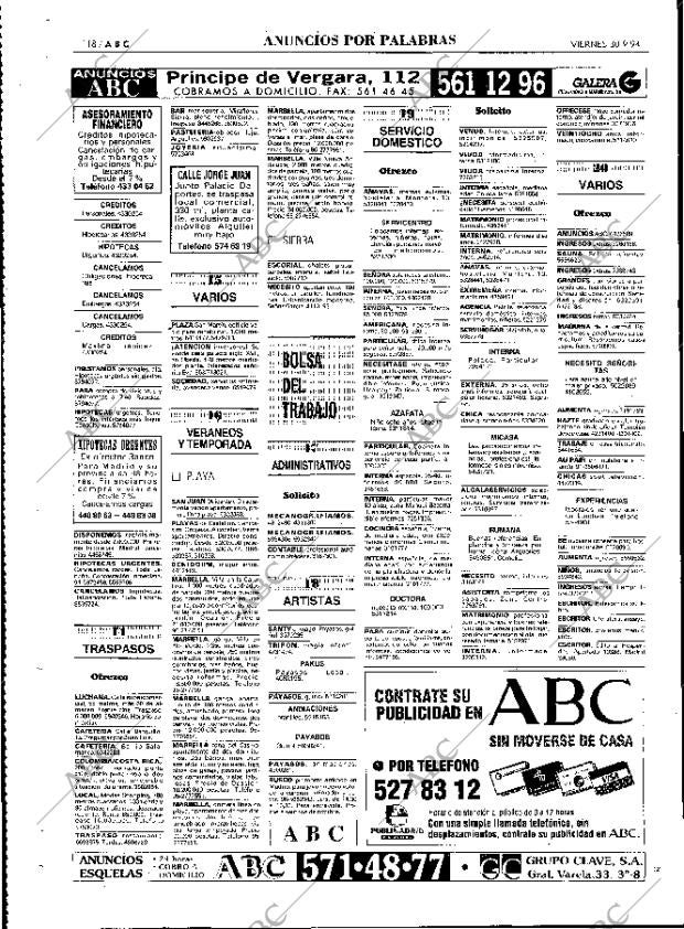 ABC MADRID 30-09-1994 página 118