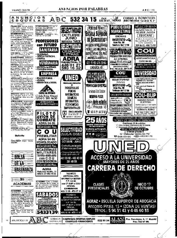 ABC MADRID 30-09-1994 página 119