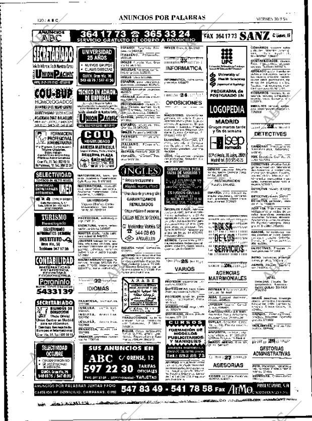 ABC MADRID 30-09-1994 página 120
