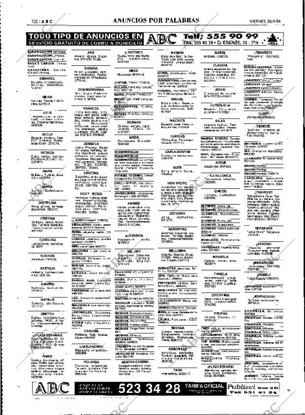ABC MADRID 30-09-1994 página 122
