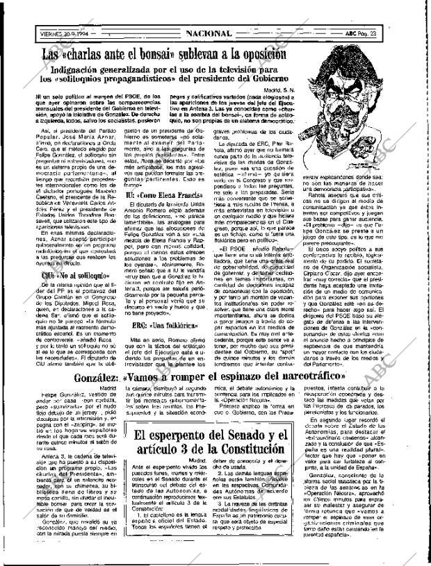 ABC MADRID 30-09-1994 página 23