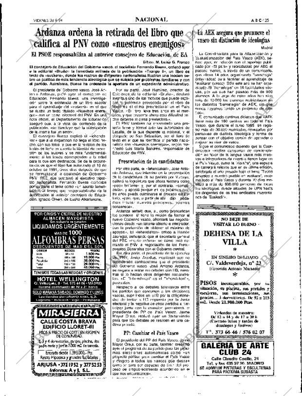 ABC MADRID 30-09-1994 página 25
