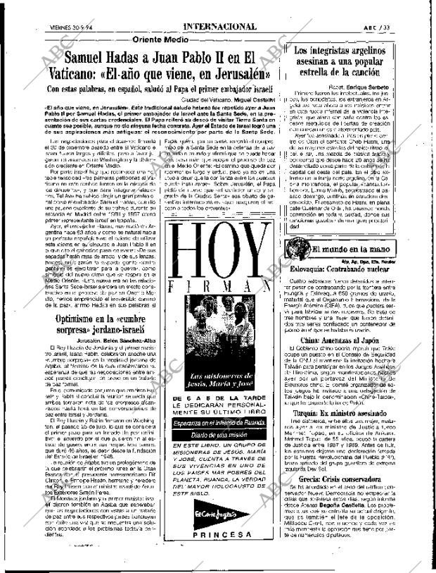 ABC MADRID 30-09-1994 página 33