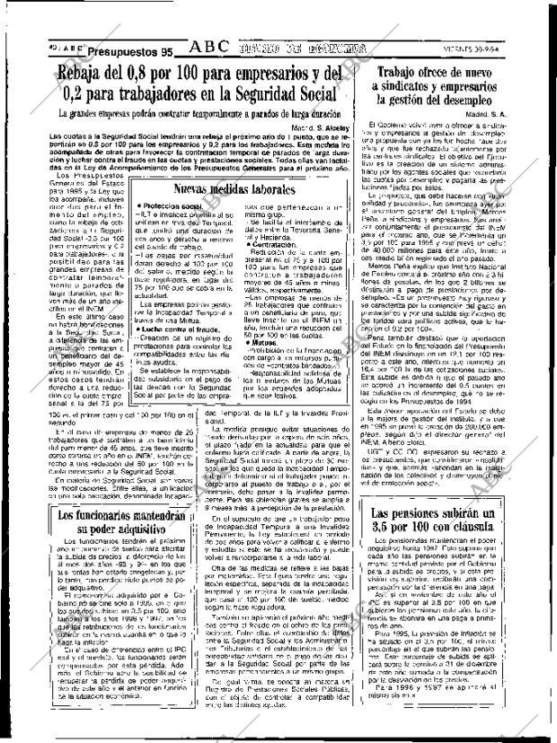 ABC MADRID 30-09-1994 página 40