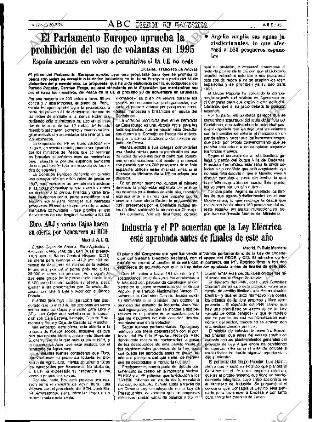 ABC MADRID 30-09-1994 página 45